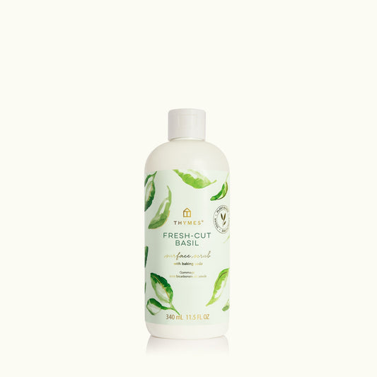 Fresh-Cut Basil Surface Scrub